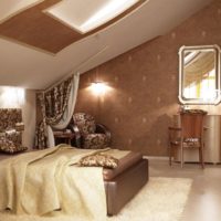 idee arredamento camera da letto sottotetto