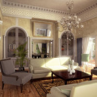 Visualisation 3D d'une photo intérieure d'un appartement