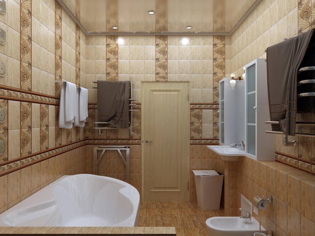csempe egy panel ház fürdőszobájához