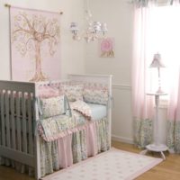 stanza del bambino per foto di design neonato