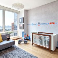 camera dei bambini per un design leggero neonato
