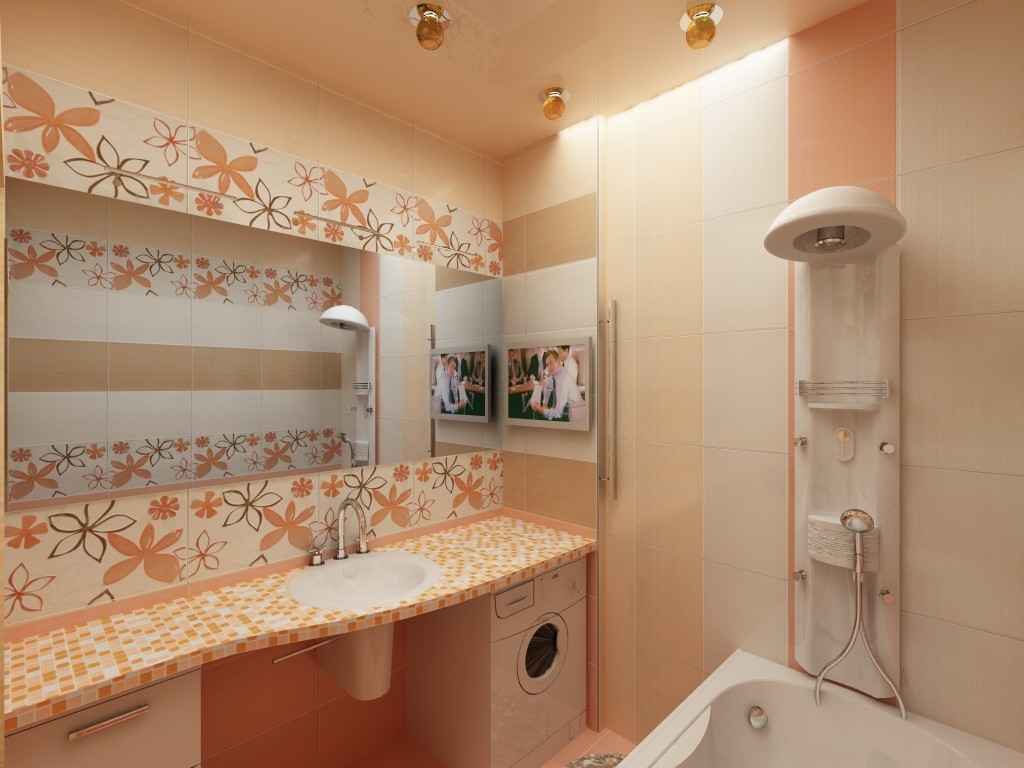 vannas istabas flīžu dizains
