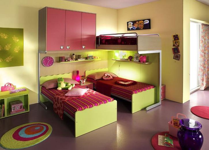 Concevez une chambre pour des enfants d'âges différents