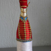 „Hussar“ vienodo butelio dekoras