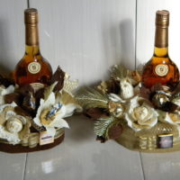 Gift bouquets with alcohol for men