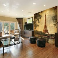 Wall panel in living room design