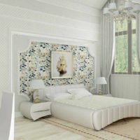 varijanta slike svijetle dizajn dizajna interijera spavaće sobe