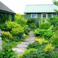 Озеленяване на градински парцел в стила на дивата природа