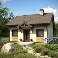 Design of a small garden house