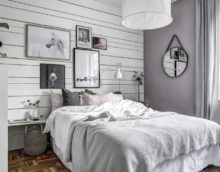 Design moderno della camera da letto fai-da-te