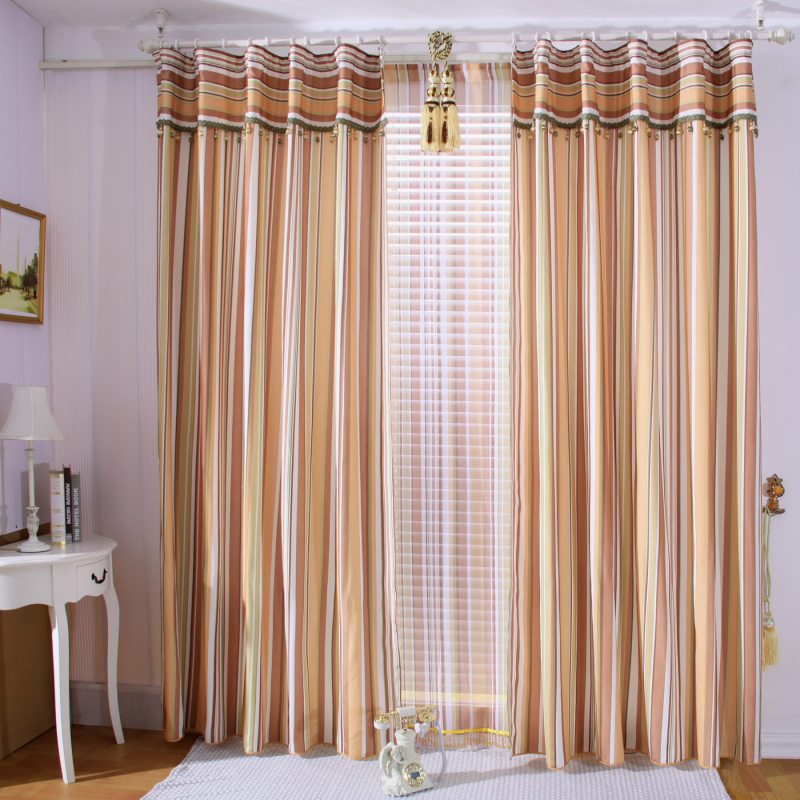 Classical style curtains for the living room