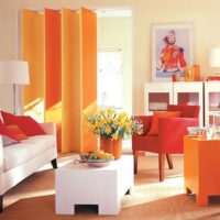 Rendre votre salon orange