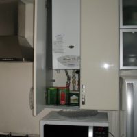 Module de cuisine pour chaudière à gaz