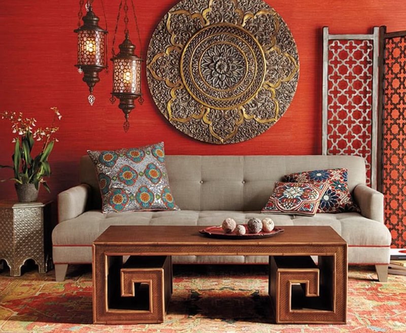Salon privé de style marocain