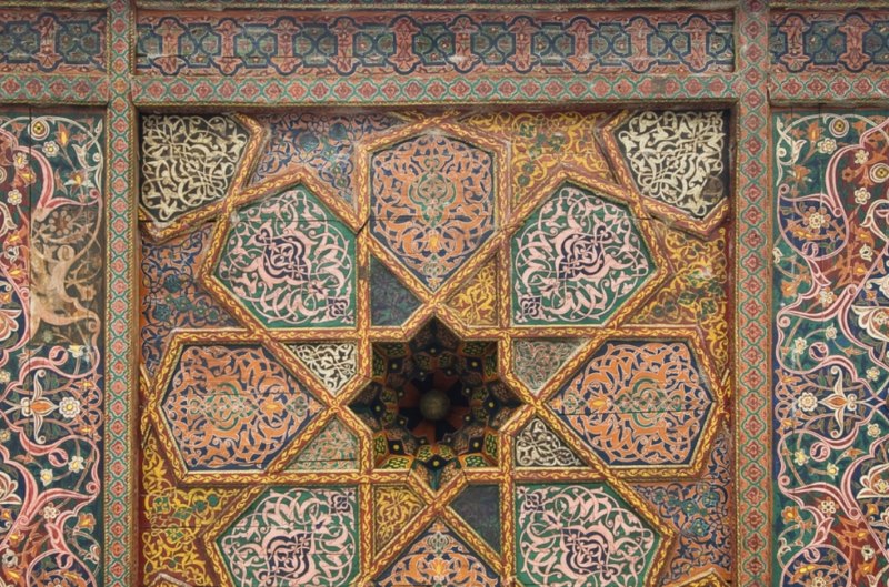 Panneau décoratif pour la décoration intérieure dans le style marocain