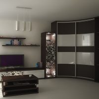 Комплект мебели за хол с ъглов шкаф
