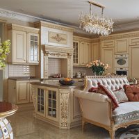 Chic kitchen in a classic style