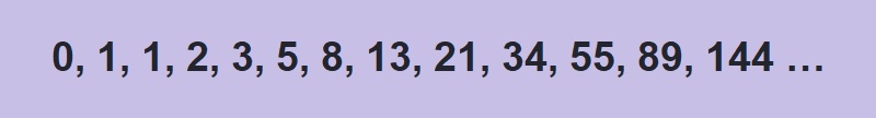 Une série de nombres de Fibonacci basés sur la dépendance mathématique