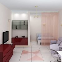 Concevoir une chambre-salon dans un style moderne