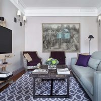 Progetta un piccolo soggiorno in un appartamento moderno