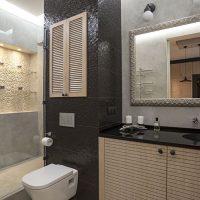 Concevoir une salle de bains à odnushka