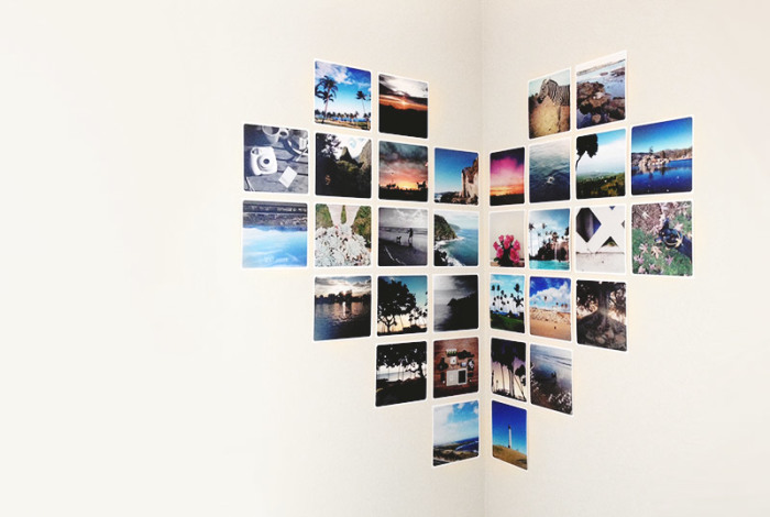 Rendere l'angolo tra pareti semplici con foto luminose