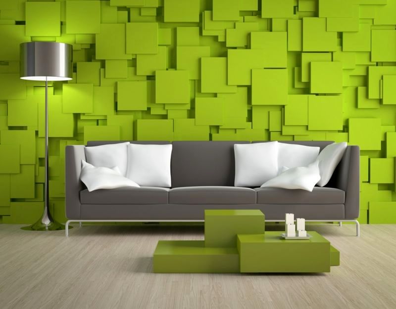 Décorer le mur de votre salon avec des panneaux 3D
