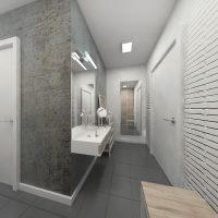 Conception d'un couloir dans un studio