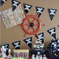 Decorazioni da parete per bambini a tema pirata