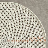 Le nombre de rangées sur un tapis tricoté