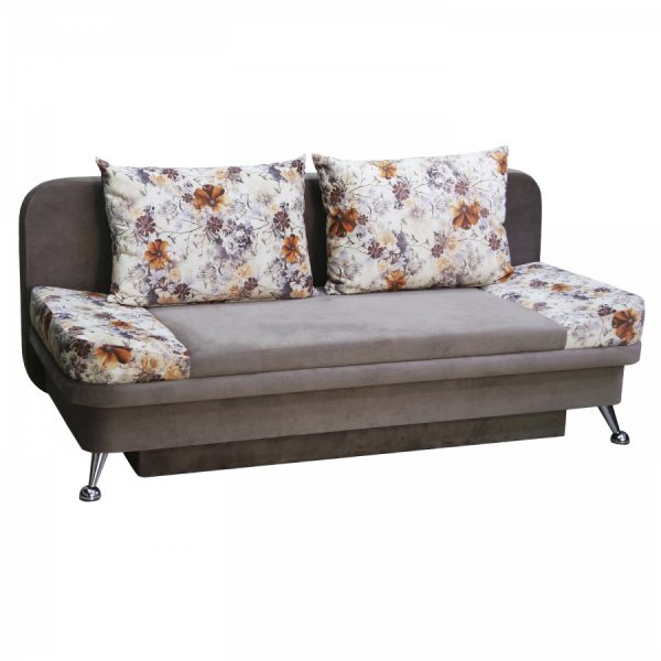 Synthetic padded kitchen sofa