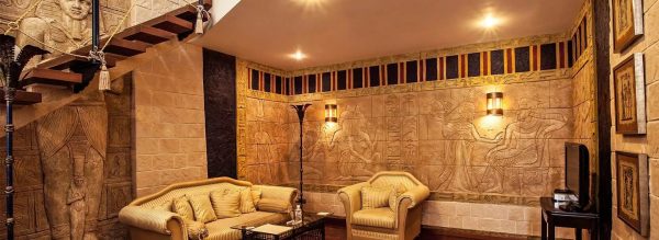 Vous permet de donner au salon une impression de luxe et de richesse dans laquelle vivaient les anciens pharaons