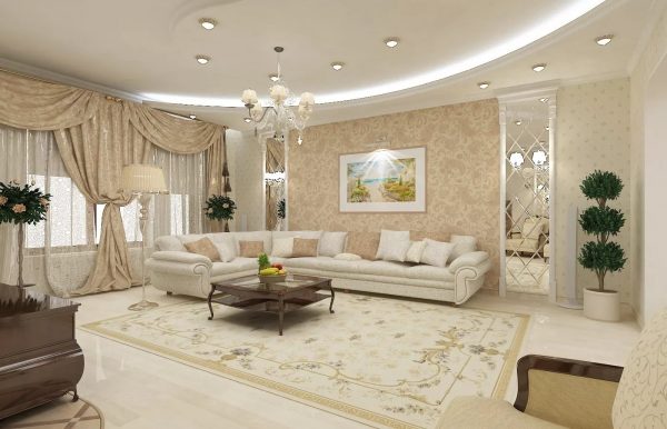 Klasiskā stila dzīvojamā istaba nekad nezaudēs savu aktualitāti, un 2019. gadā klasika ir viens no visvairāk izmantotajiem galamērķiem.